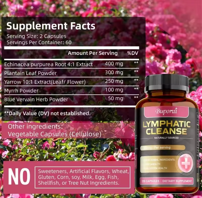 Lymphatic Cleanse 180ct
